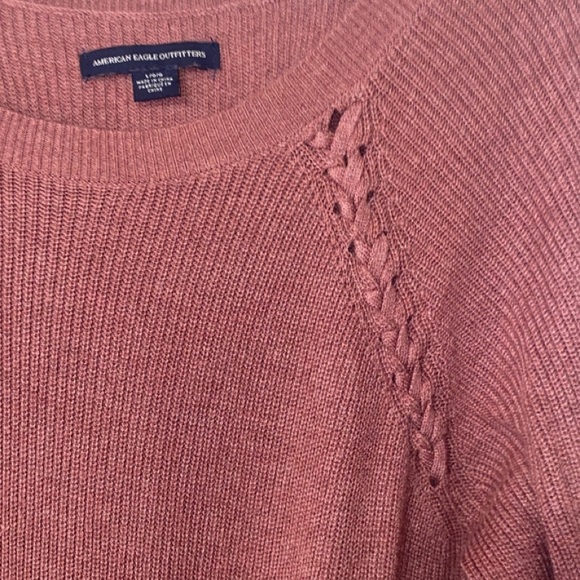 Mauve American Eagle sweater - Picture 2 of 2